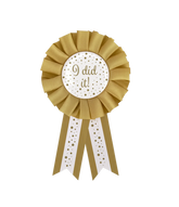 Goud Witte Rozet I Did It